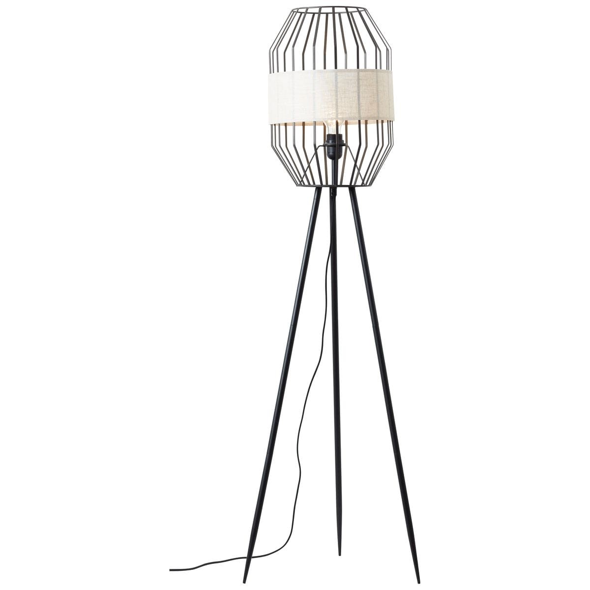 Lampadaire    SLOPE noir, BRILLIANT