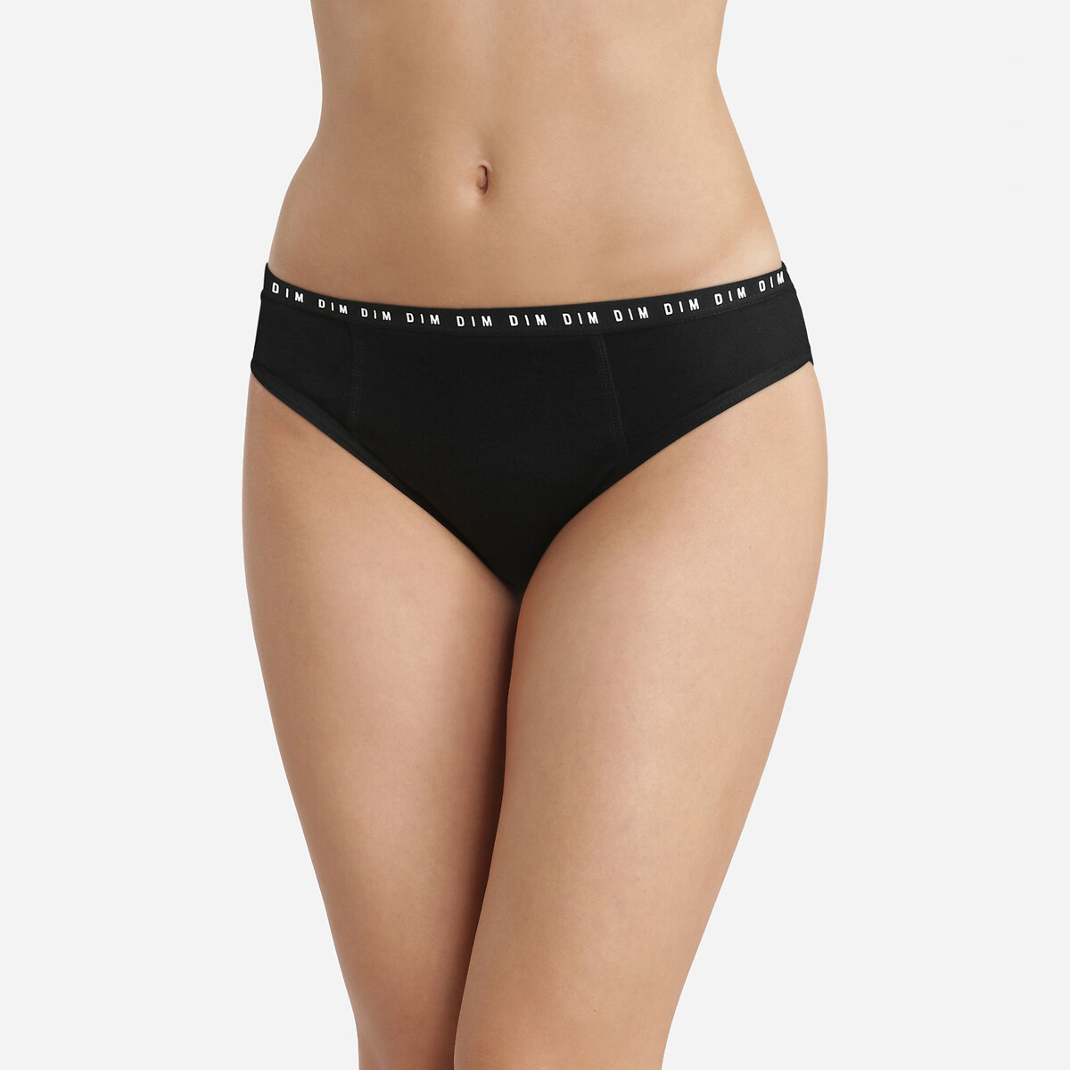 Pack of 2 Protect Period Knickers, Heavy Flow black, DIM