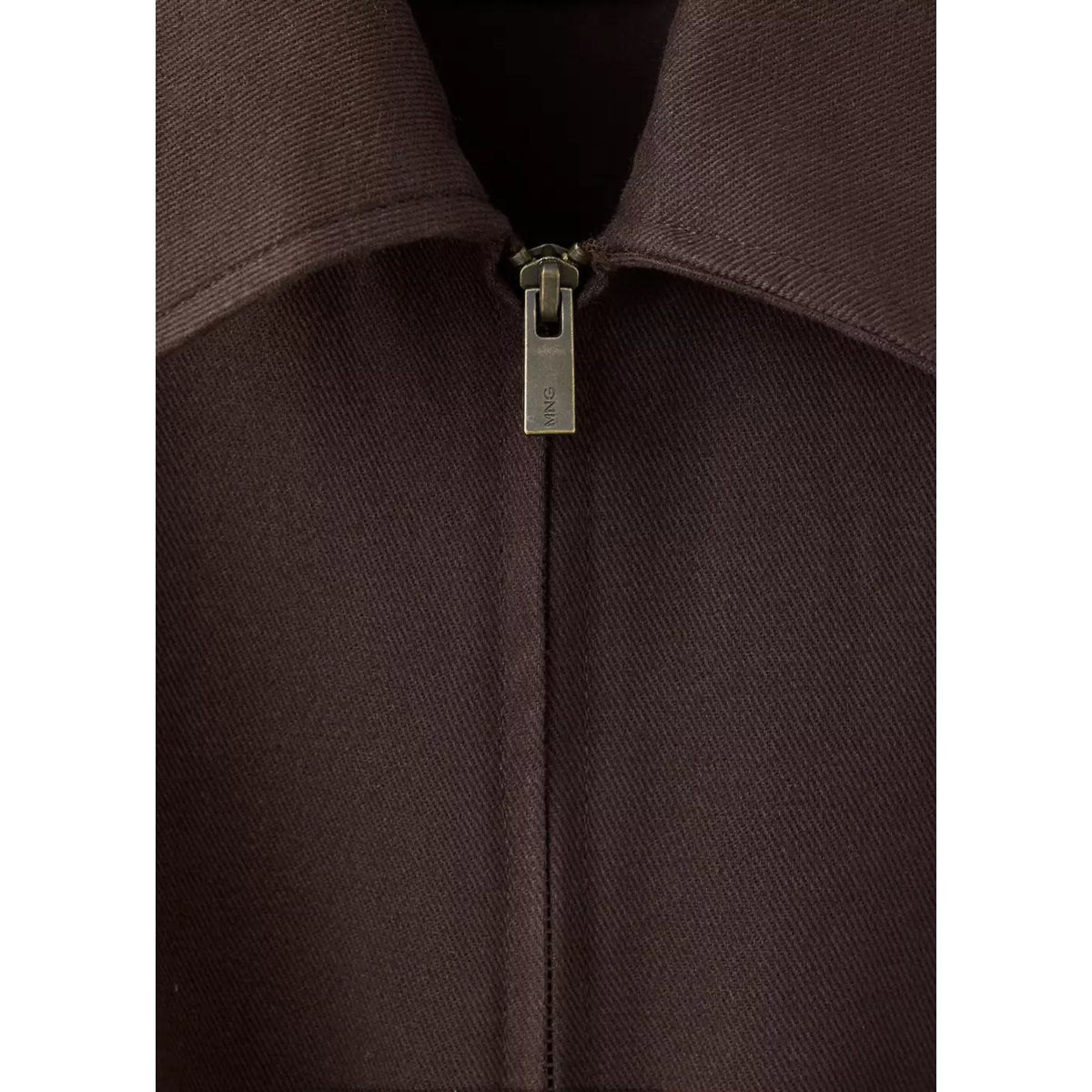 Combinaison jean ceinture chocolat, MANGO