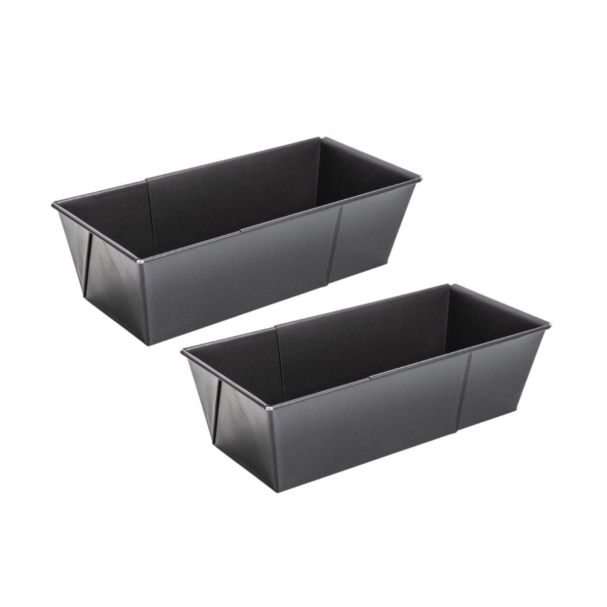 Lot de 2 moules à cakes extensibles noir, ZENKER