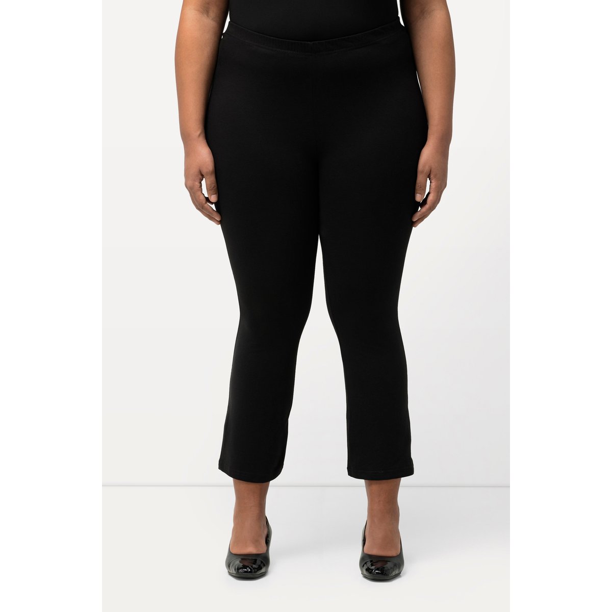 Pantalon de yoga longueur 7/8 classique noir, ULLA POPKEN