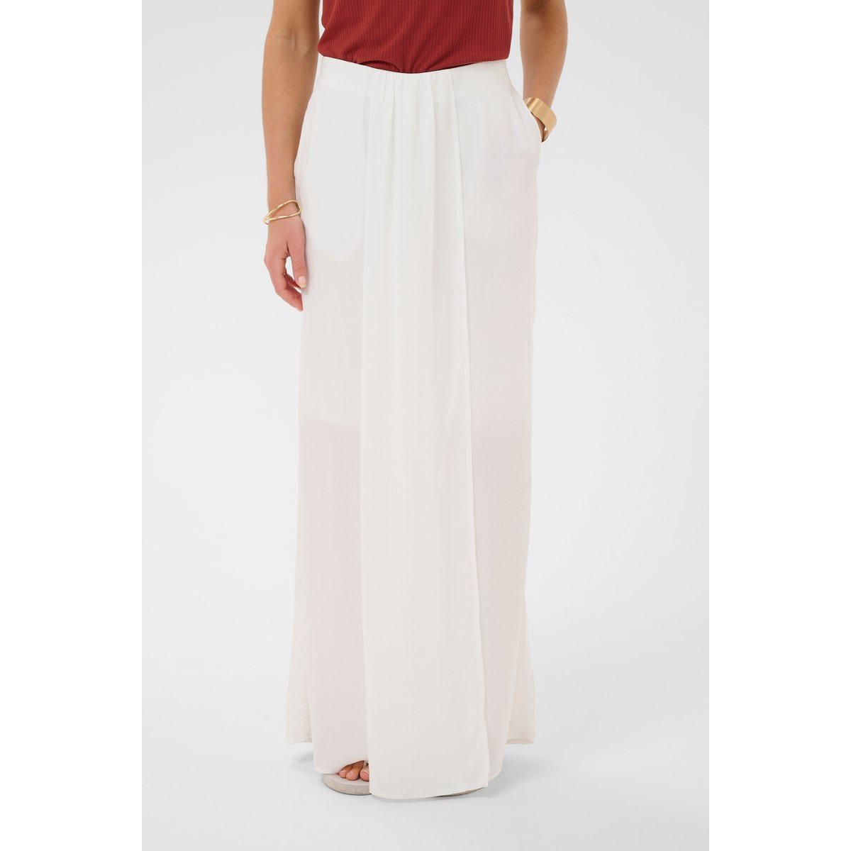 Pantalon de costume blanc snow white, CREAM