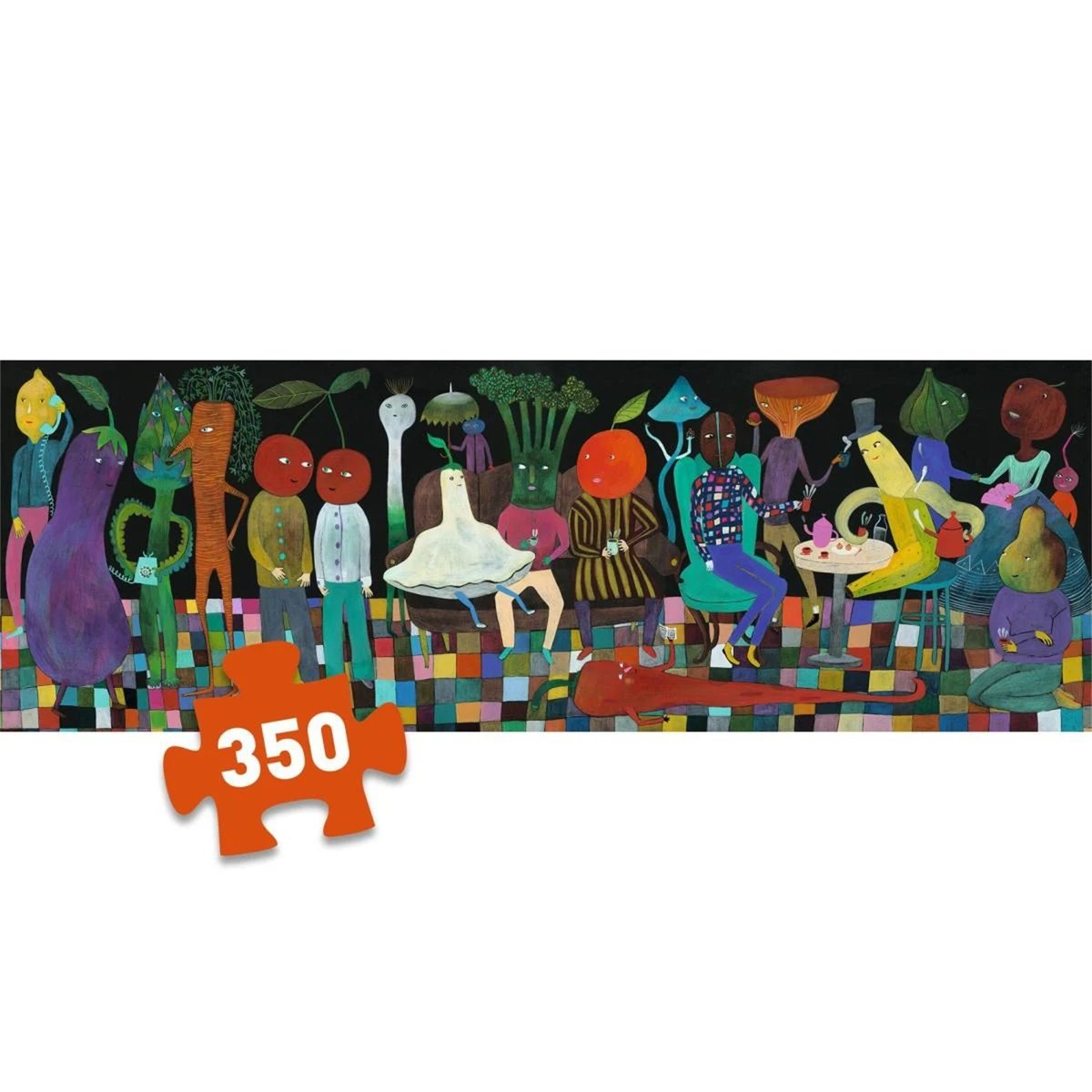 Puzzle gallery Caponata 350 pièces multicolore, DJECO