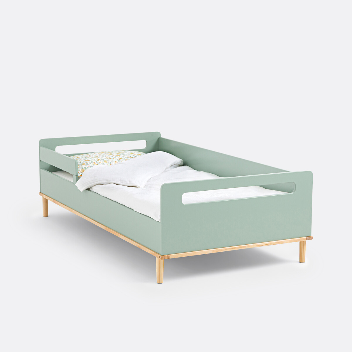 Lit banquette enfant JIMI vert grisé, LA REDOUTE INTERIEURS