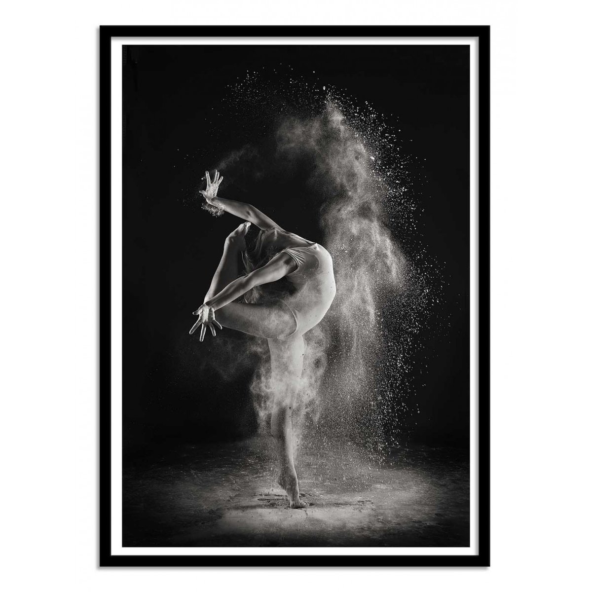 Affiche d’art et cadre noir 50 x 70 cm - In the light - Shades and Light affiche d'art, WALL EDITIONS