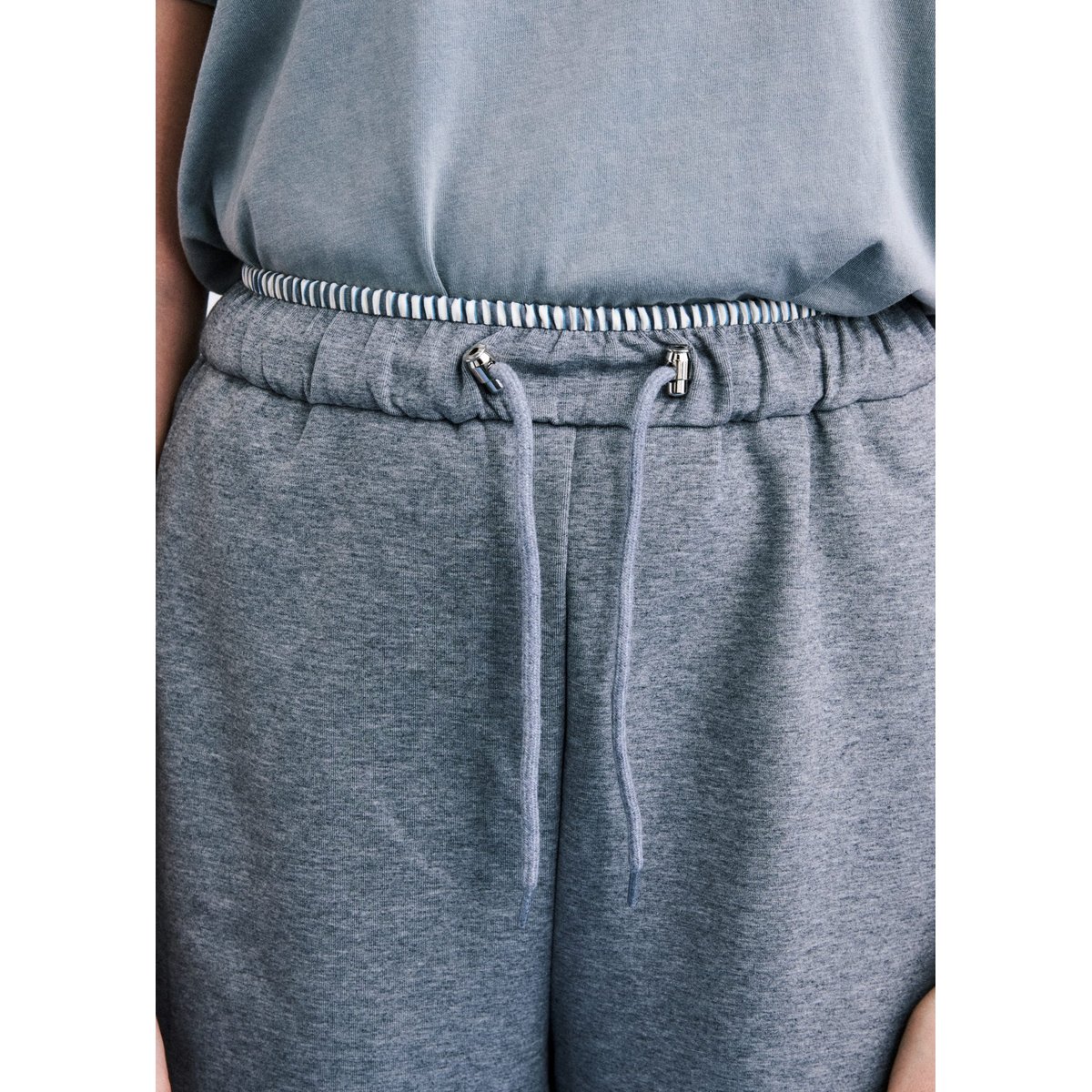 Pantalon Koya en coton KOYA gris, FRNCH