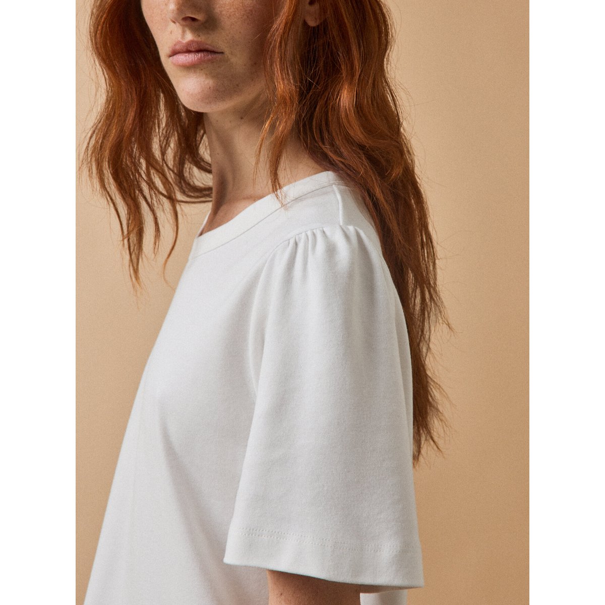 T-shirt manches courtes coton biologique blanc, CYRILLUS