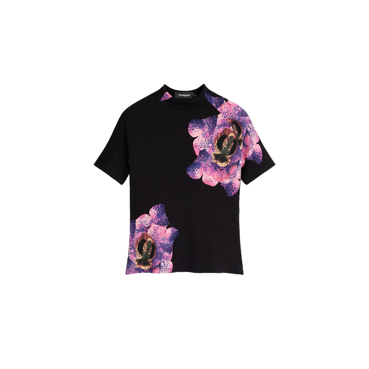 T-shirt imprimé Lacroix noir, DESIGUAL