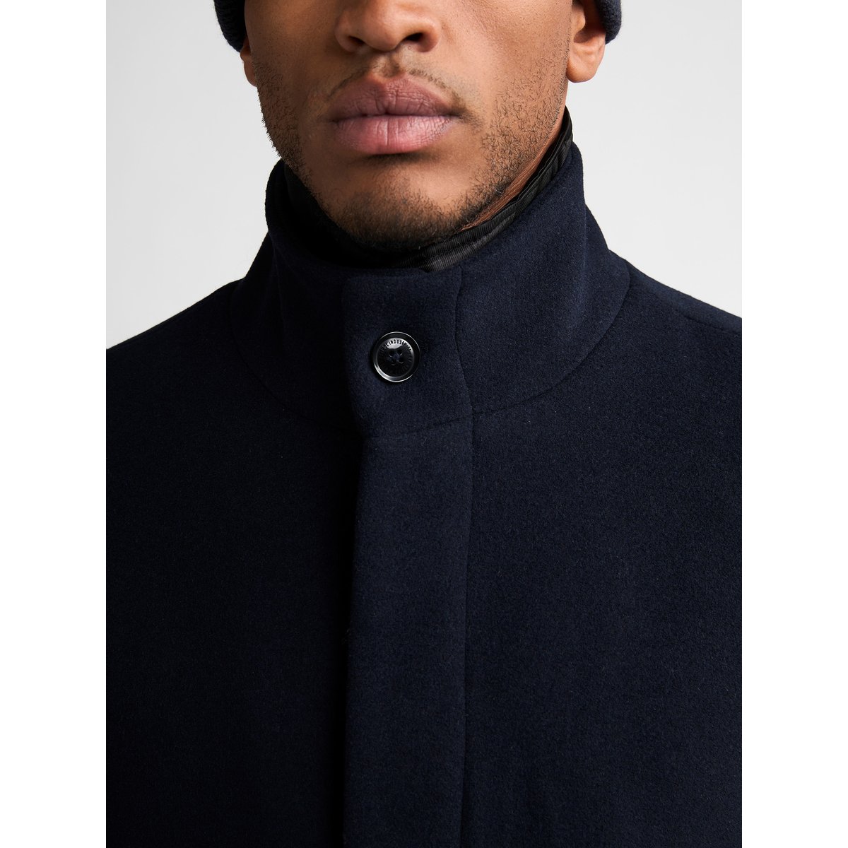 Veste en laine mélangée millheights bleu royal navy, PETROL INDUSTRIES