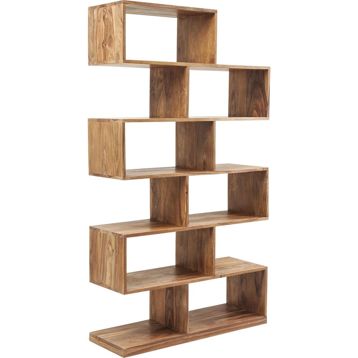 Étagère zig zag en manguier, AUTHENTICO bois, KARE DESIGN