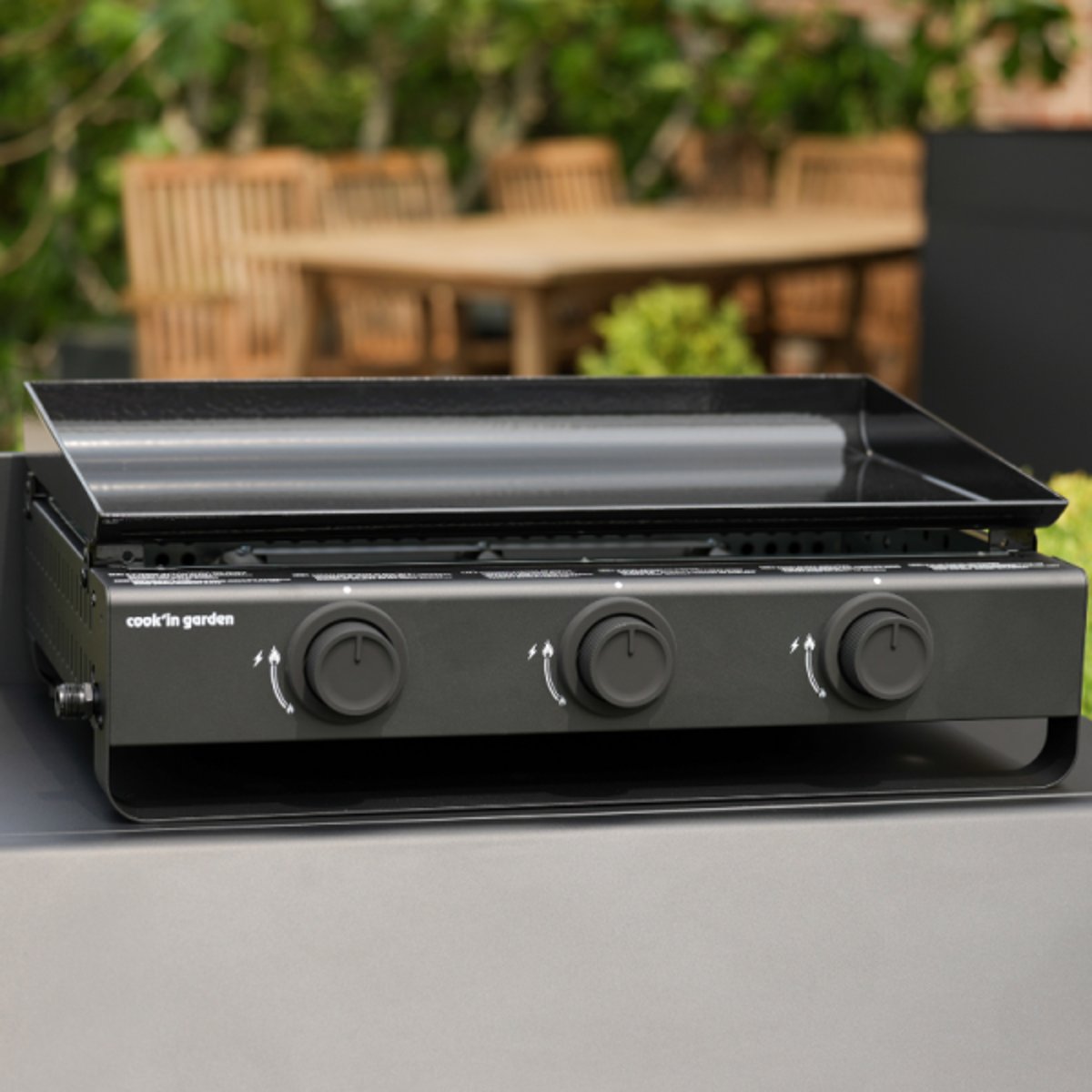 Plancha Gaz, TEMPO couleur unique, COOK IN GARDEN