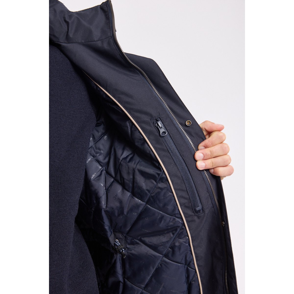 Parka Sympatex® imper-respirante HART navy, BERMUDES