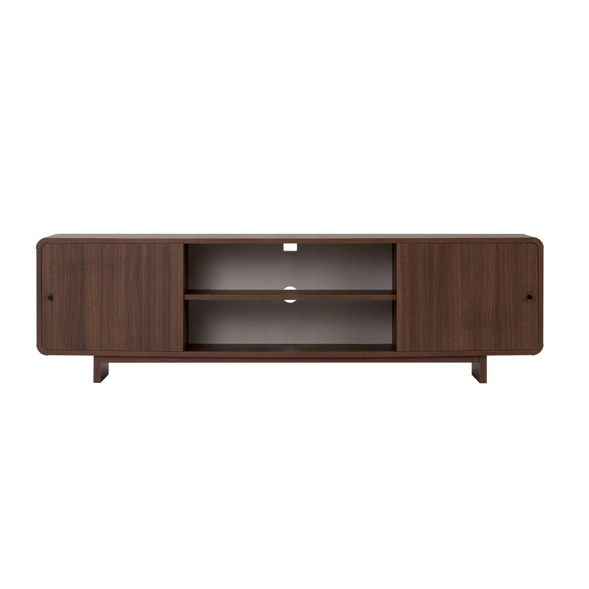 Meuble TV moderne 180 cm MARFA noyer, PIER IMPORT
