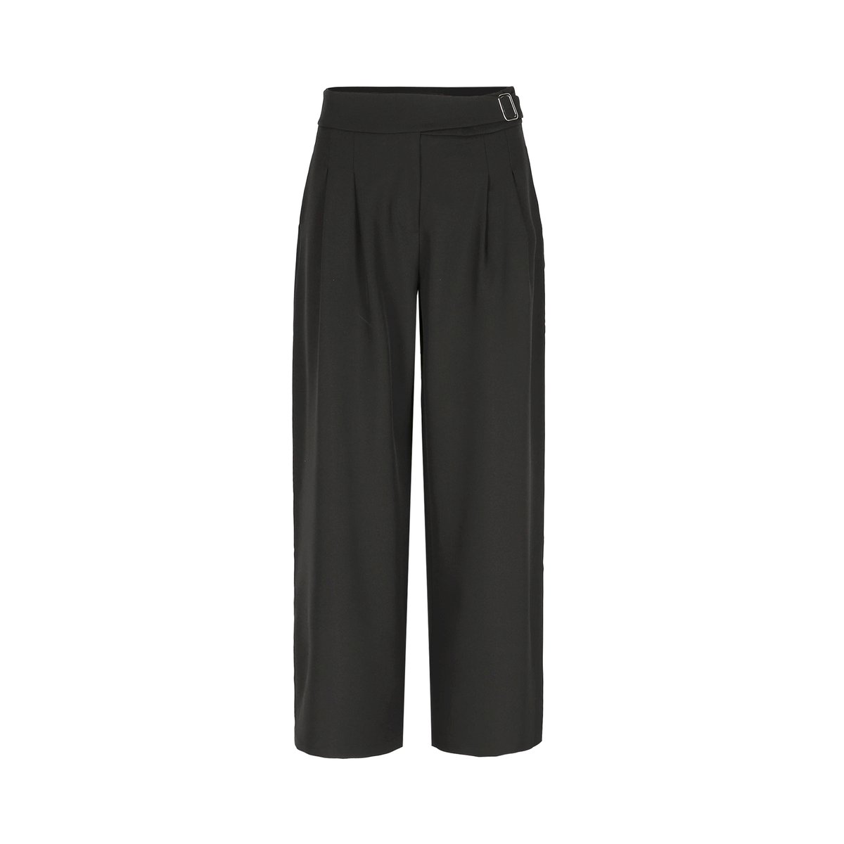 Pantalon ample à boucle noir, LOLALIZA