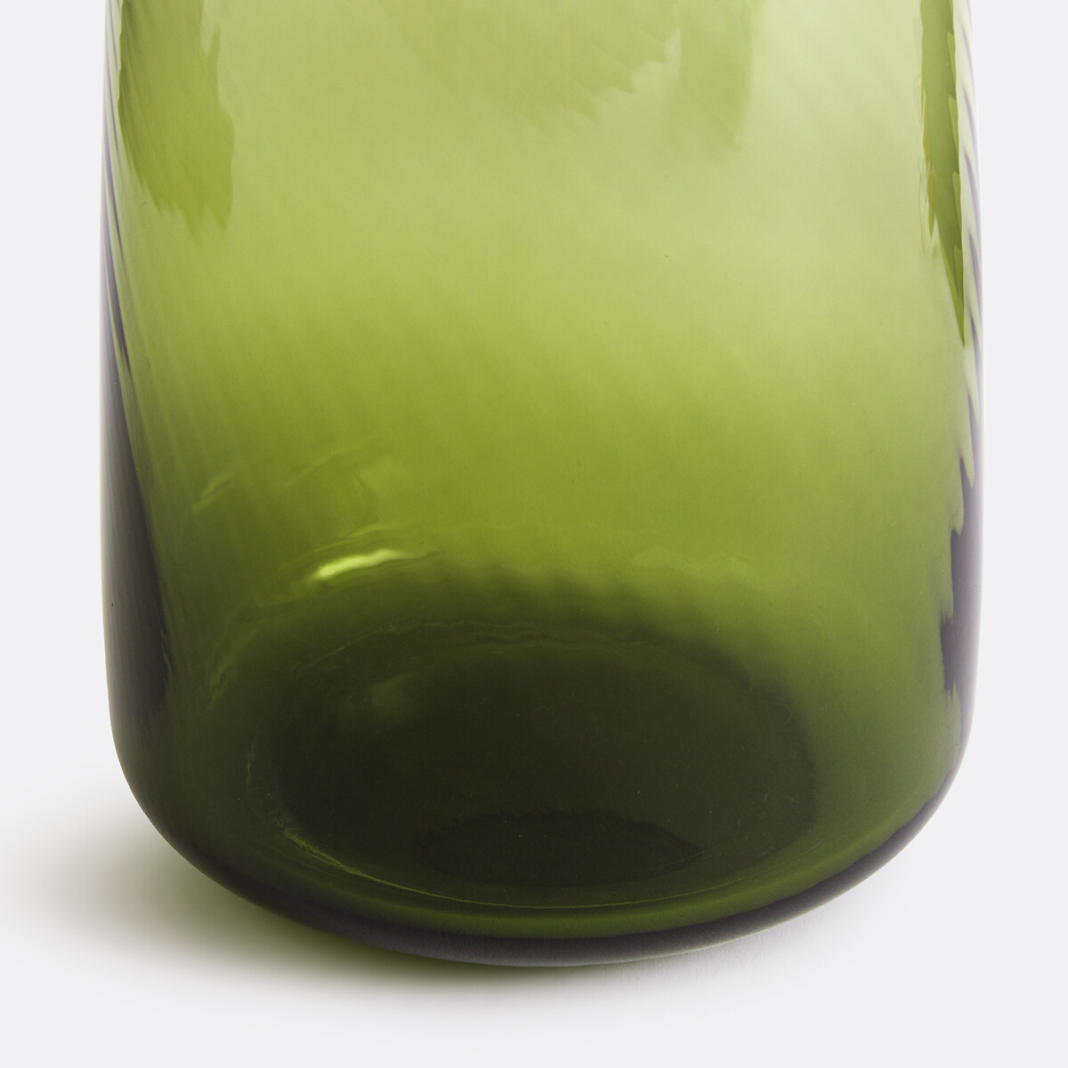 Carafe en verre coloré torsadé, Jill vert, LA REDOUTE INTERIEURS