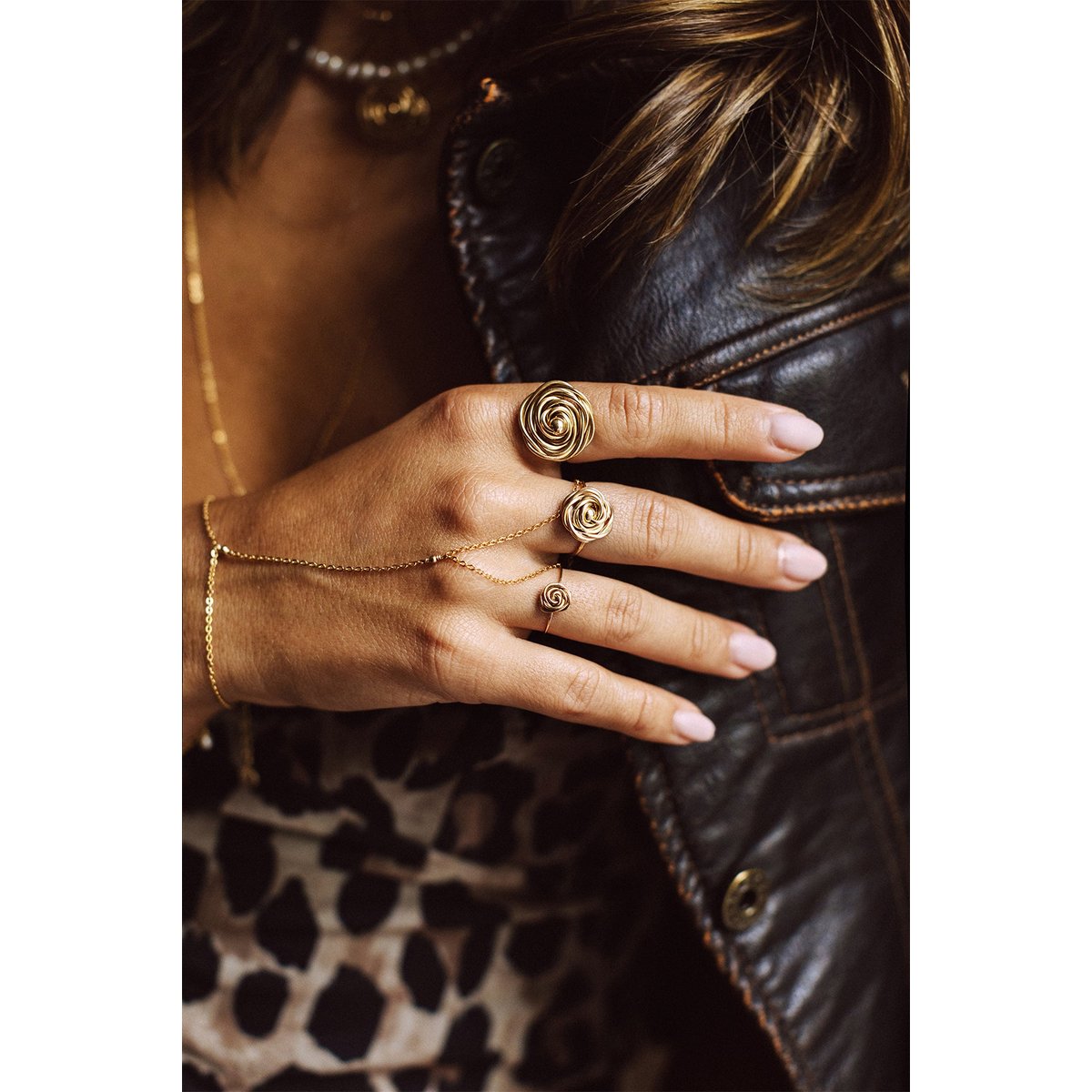 Moyenne Bague Rosa - Or or, YAY PARIS