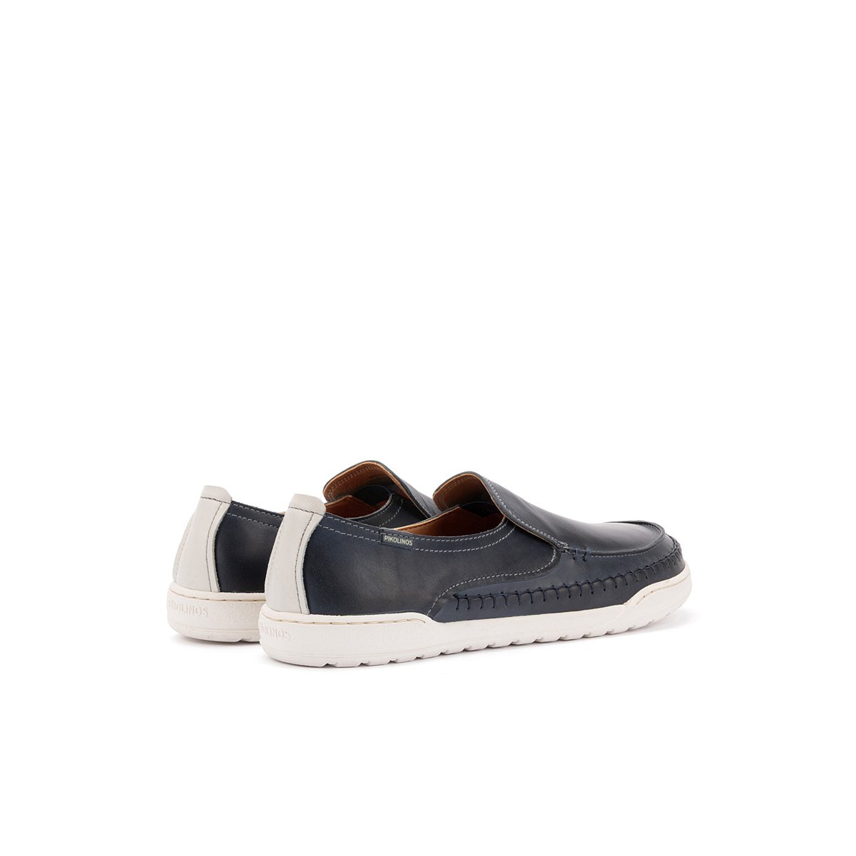Mocassins cuir Arenal Barefoot blue, PIKOLINOS