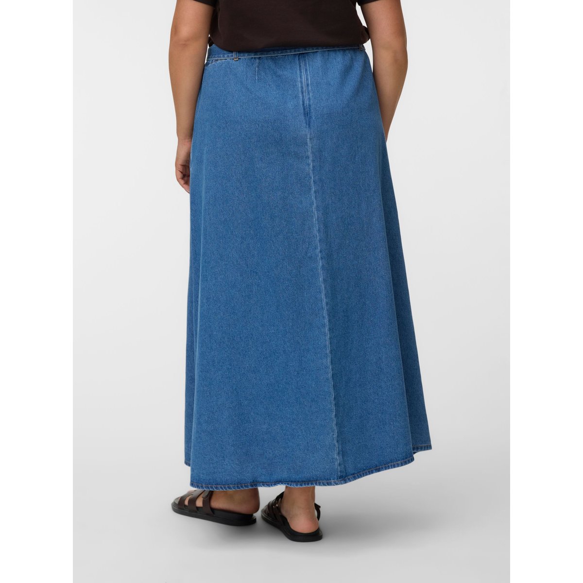 Jupe En Denim medium blue denim, VERO MODA