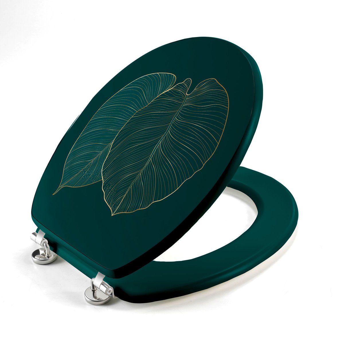 Abattant WC Feuille de jade vert, EDEN