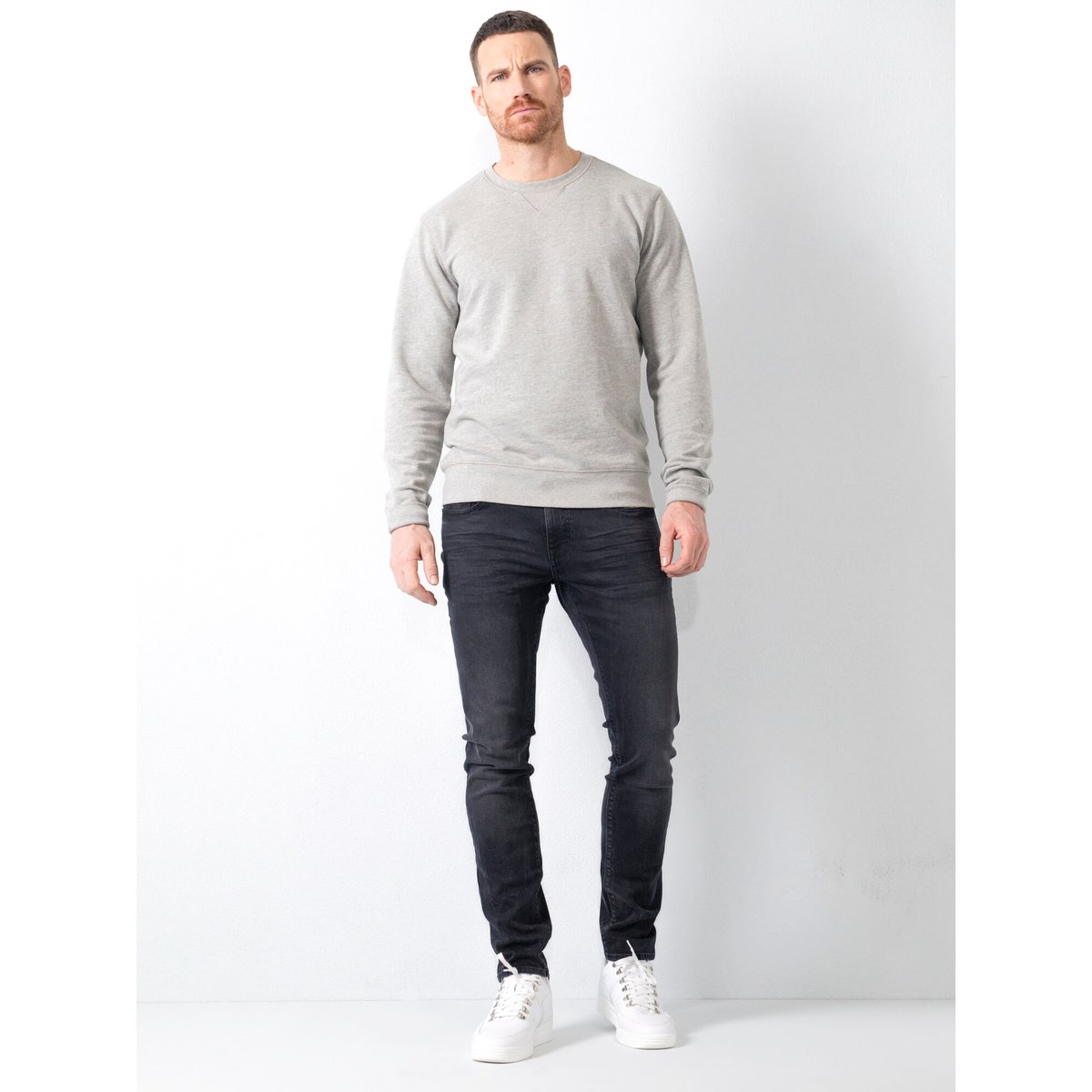 Jean coupe étroite nash noir black-black, PETROL INDUSTRIES