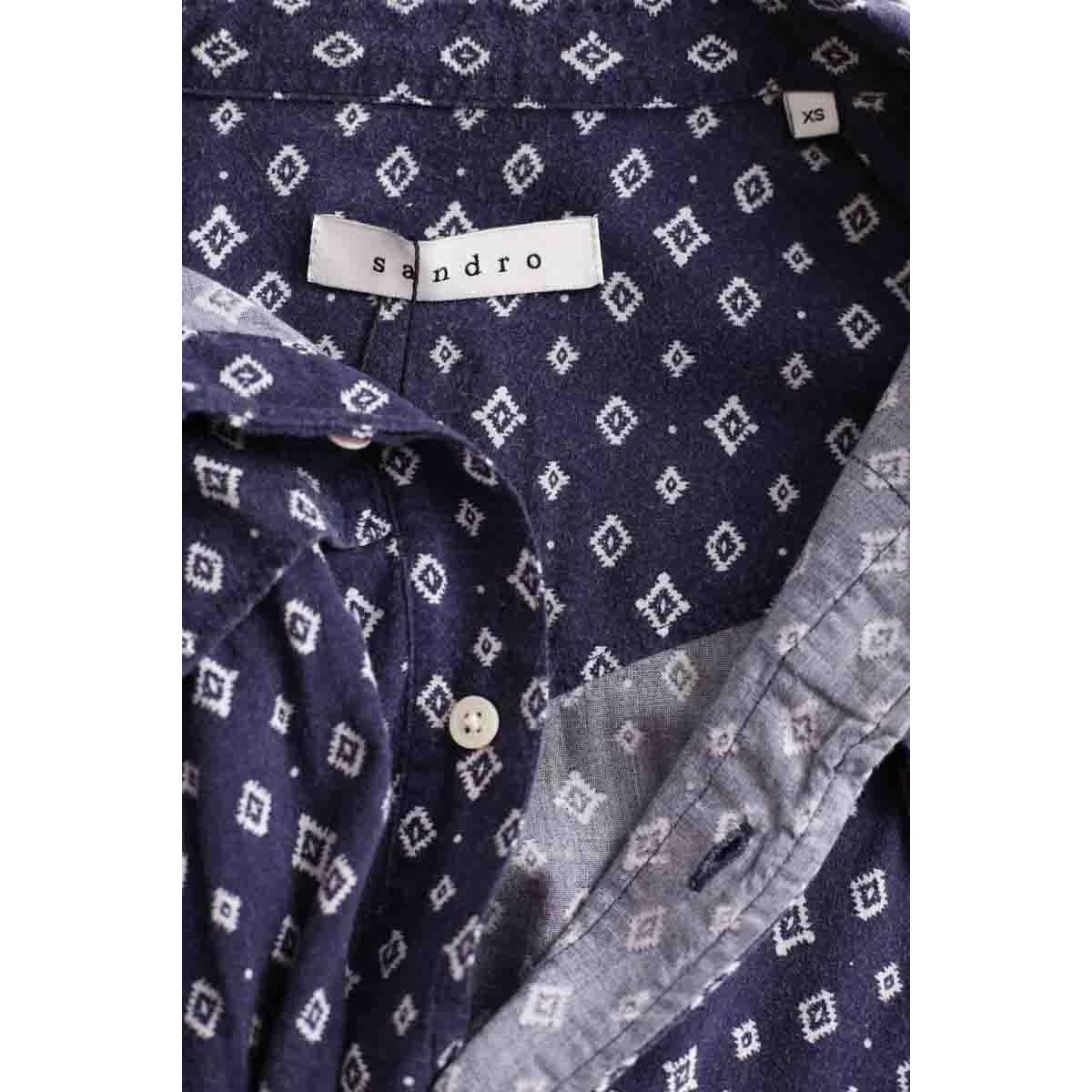 Chemise - Bon État bleu, SANDRO