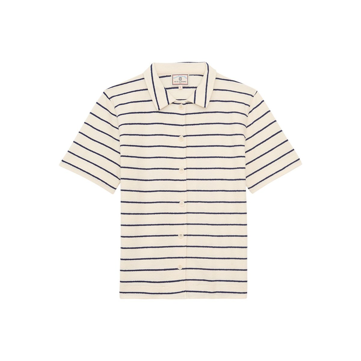 Chemise Nicia en coton noir, INES DE LA FRESSANGE PARIS