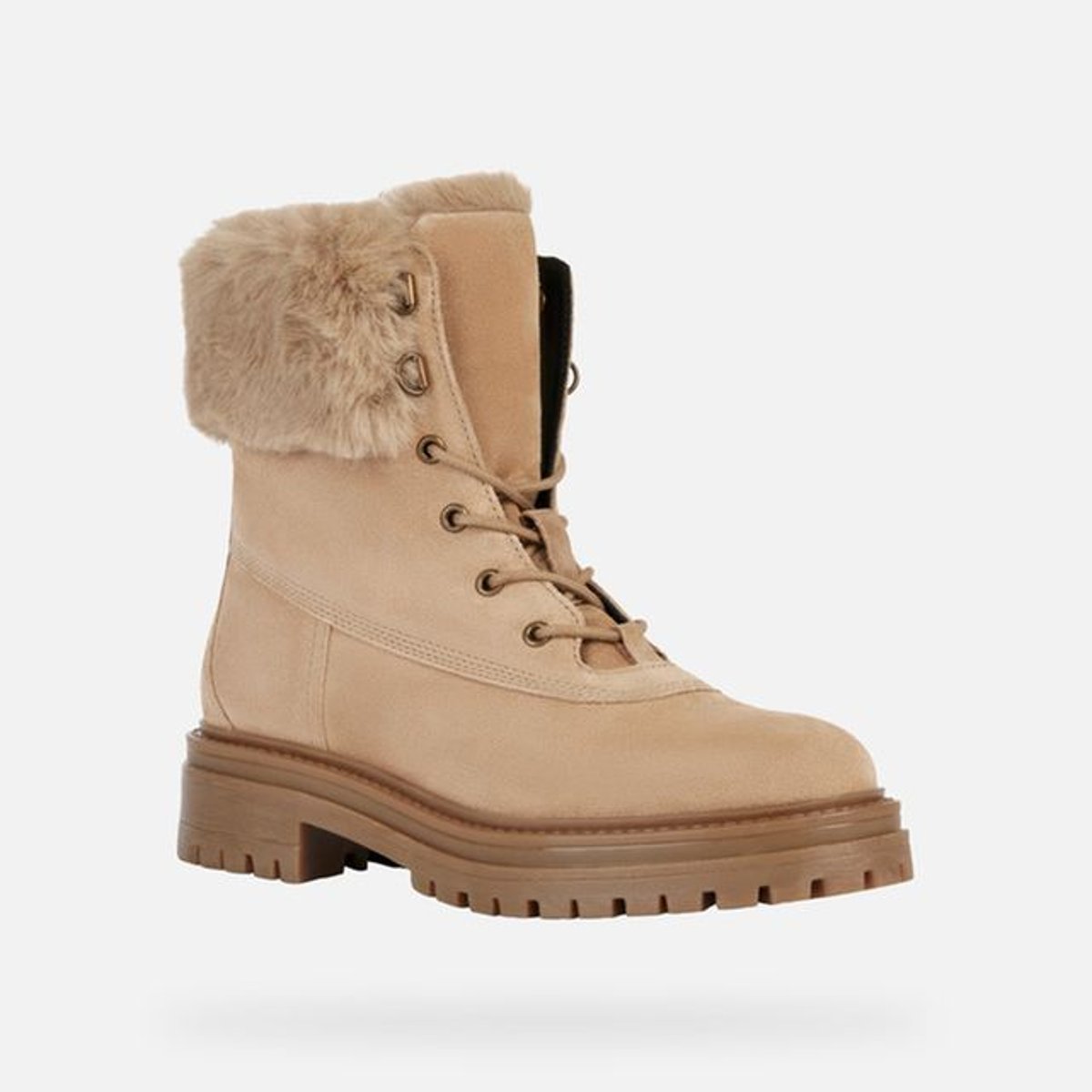 Bottines  D IRIDEA beige, GEOX