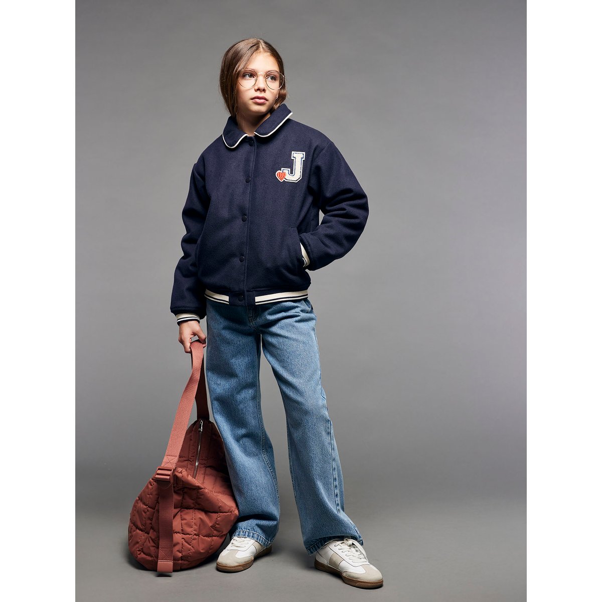 Jean loose bleu moyen, JONEN