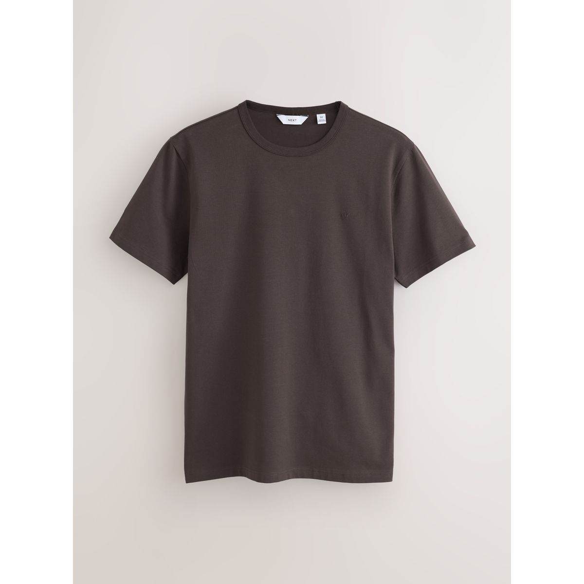T-shirt motionflex doux, lot de 4 blanc/brun/pierre/mille neutre, NEXT