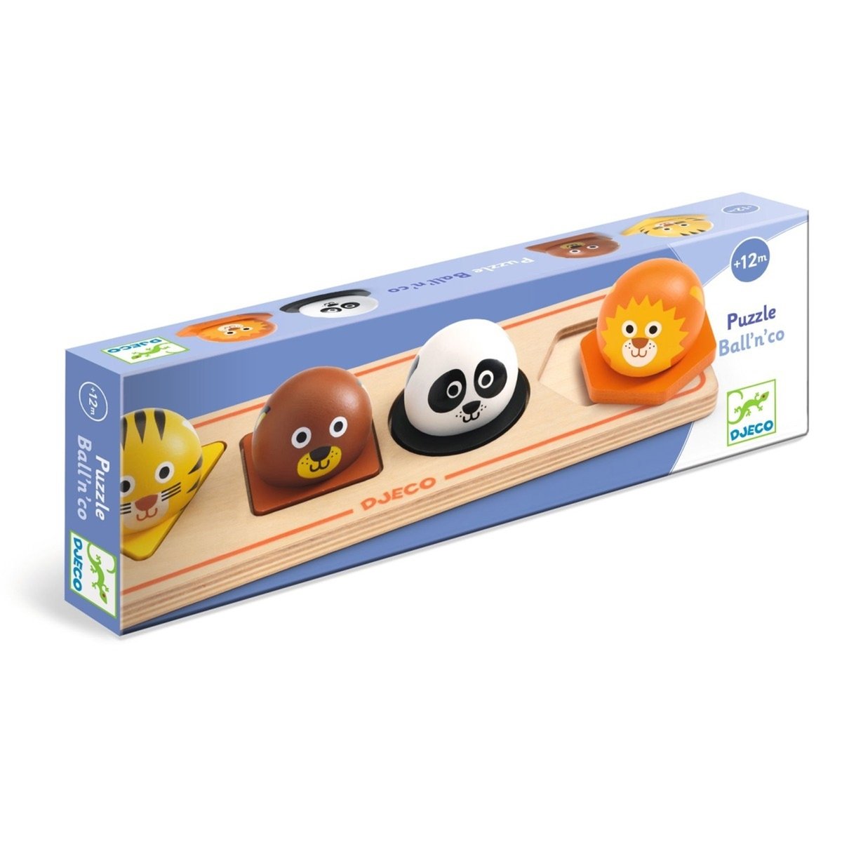 Puzzle Ball'n'Co multicolore, DJECO