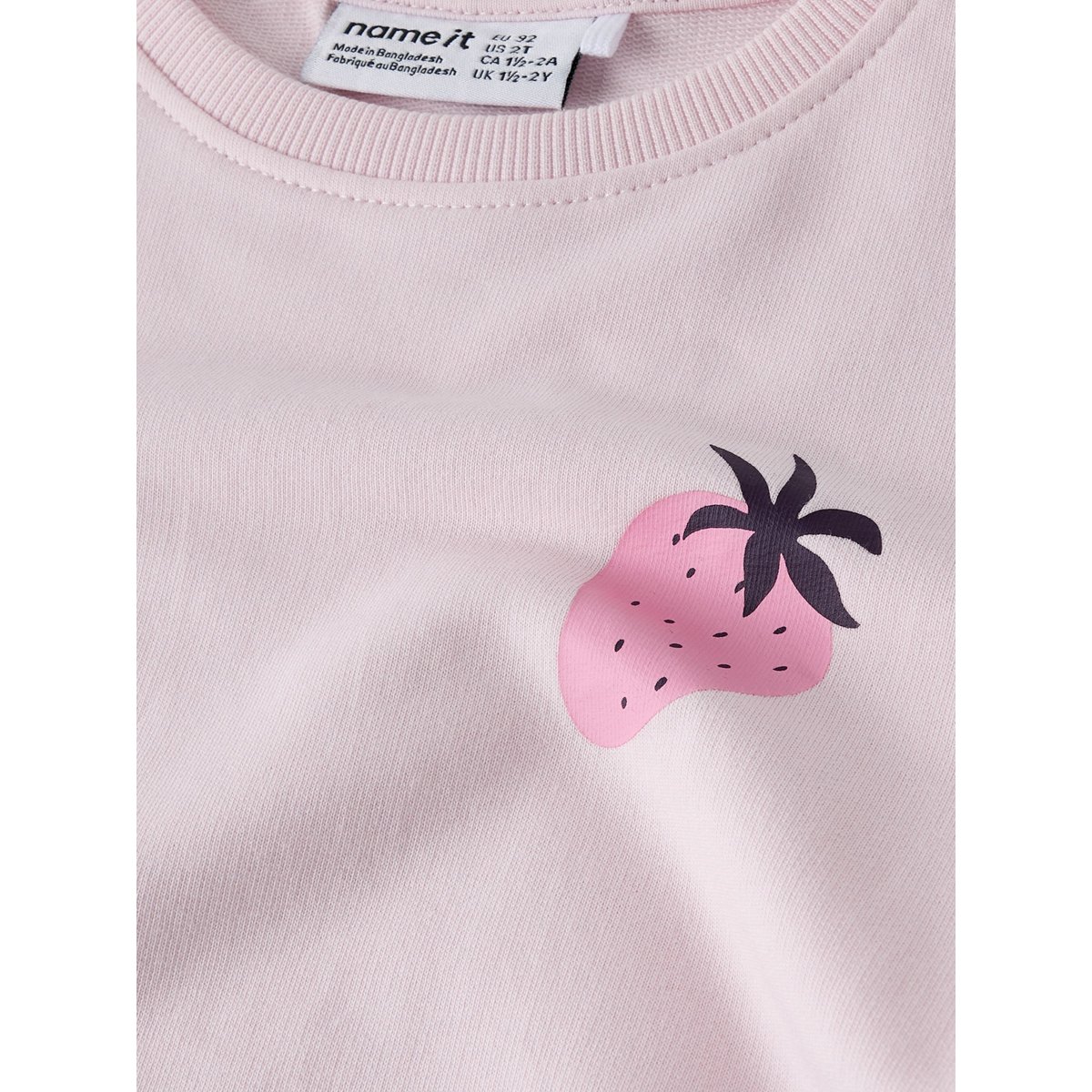 Sweat-Shirt rose - tender touch, NAME IT