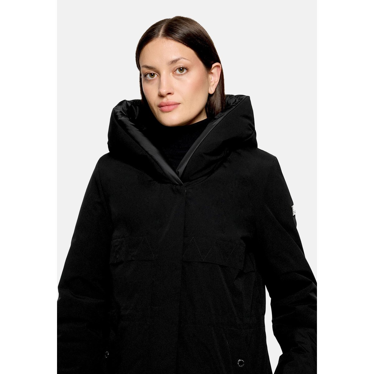 Veste outdoor à capuche noir, BETTY BARCLAY