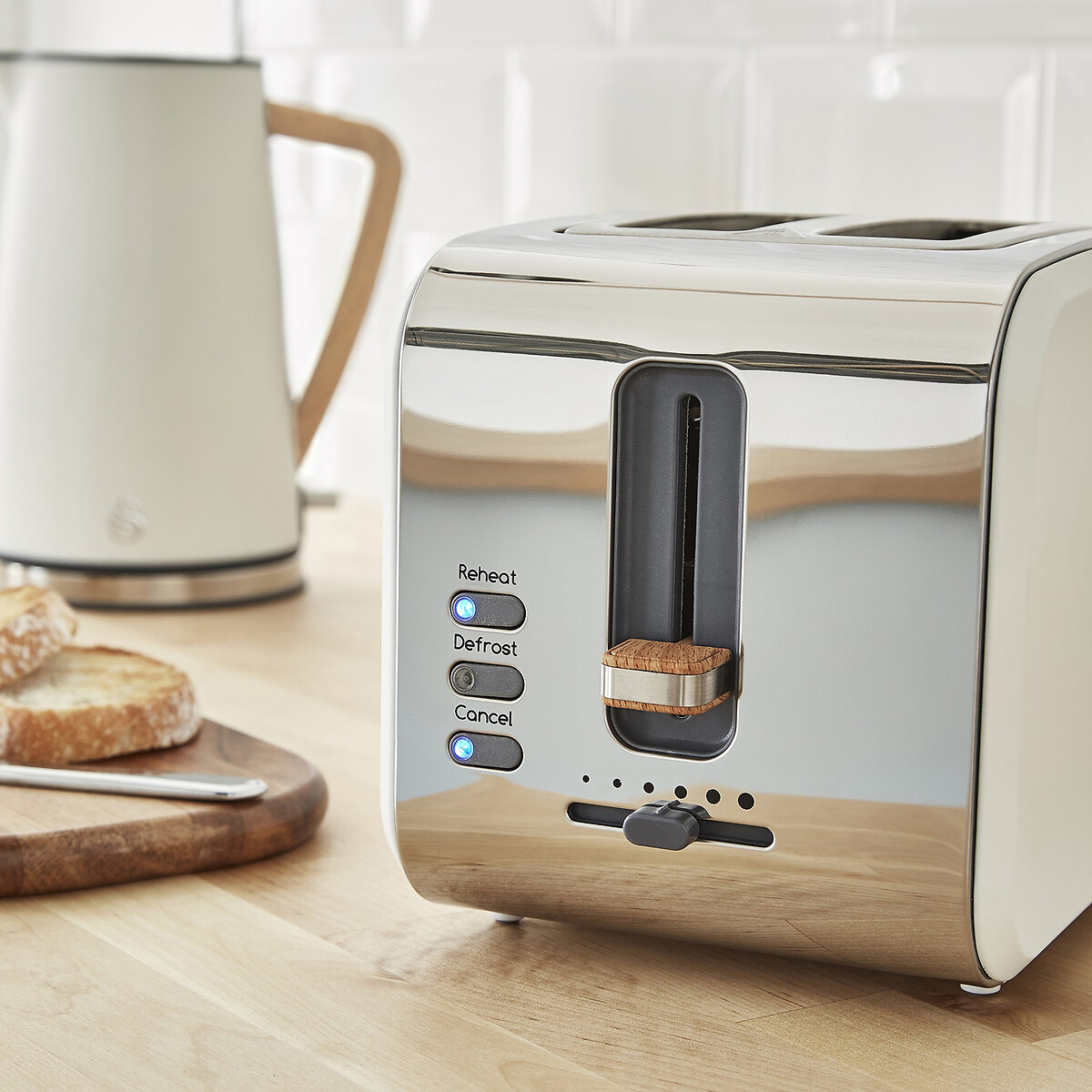 Nordic 2-Slice Toaster - ST14610 white, SWAN