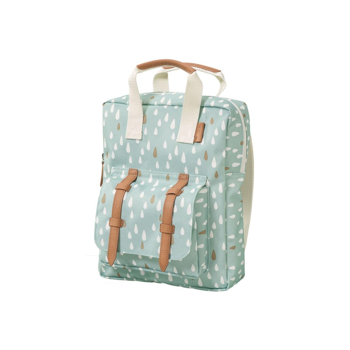 Sac à dos bébé Gouttes bleu clair, FRESK