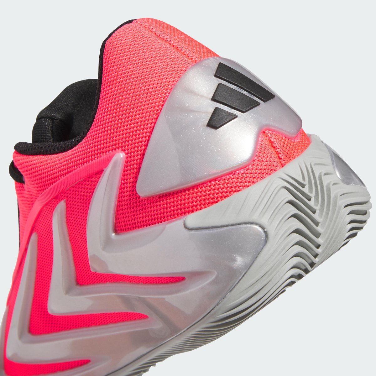 Chaussure Anthony Edwards 3 Junior lucid red / silver metallic / core black, adidas Performance