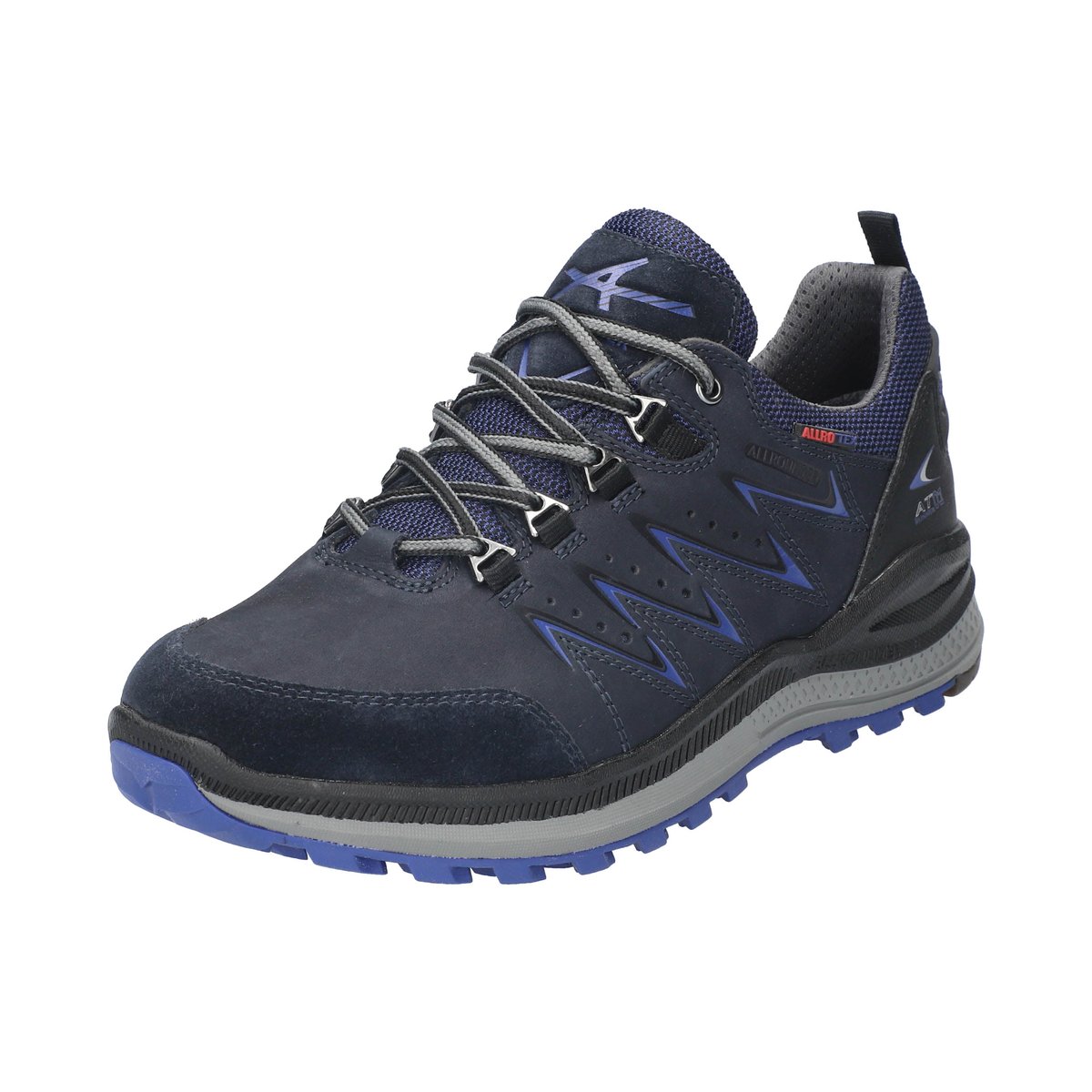 Baskets en cuir RAKE OFF-TEX bleu marine 2006, MEPHISTO