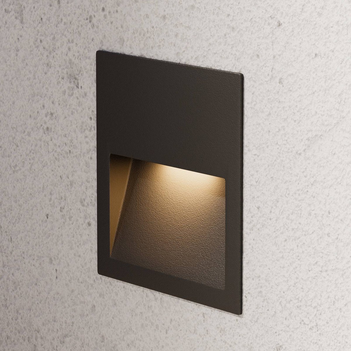 Applique extérieure en aluminium moderneLED gris foncé, transparent, LUCANDE