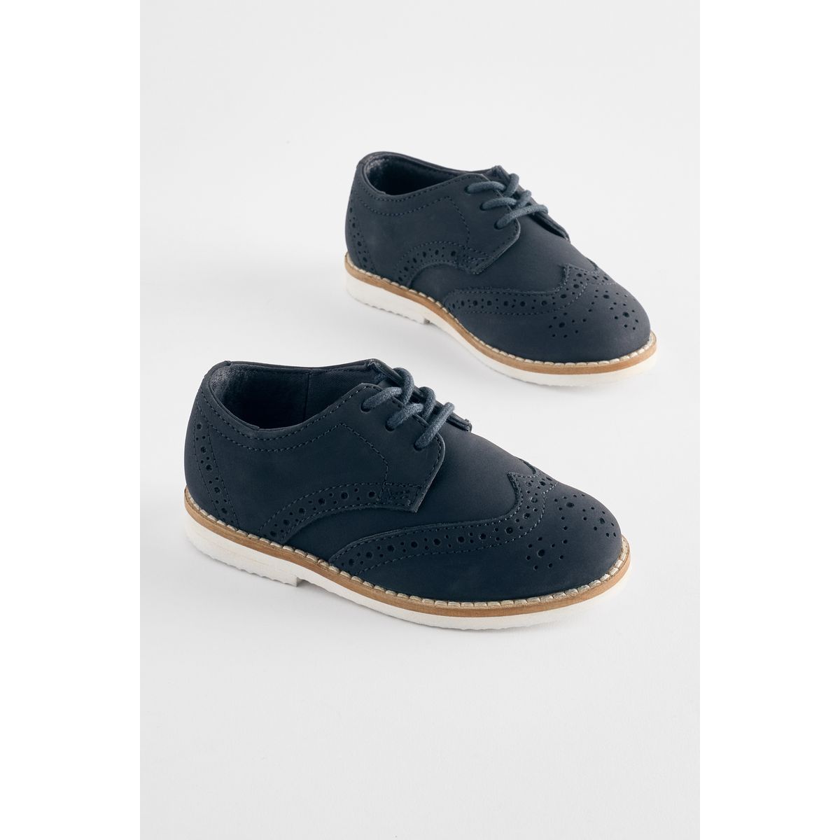 Chaussures richelieu élégantes bleu marine, NEXT