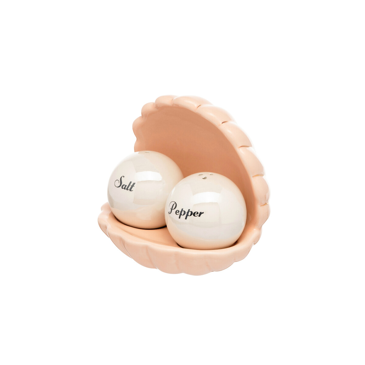 Ceramic Shell Salt & Pepper Shakers multi-coloured, YVONNE ELLEN