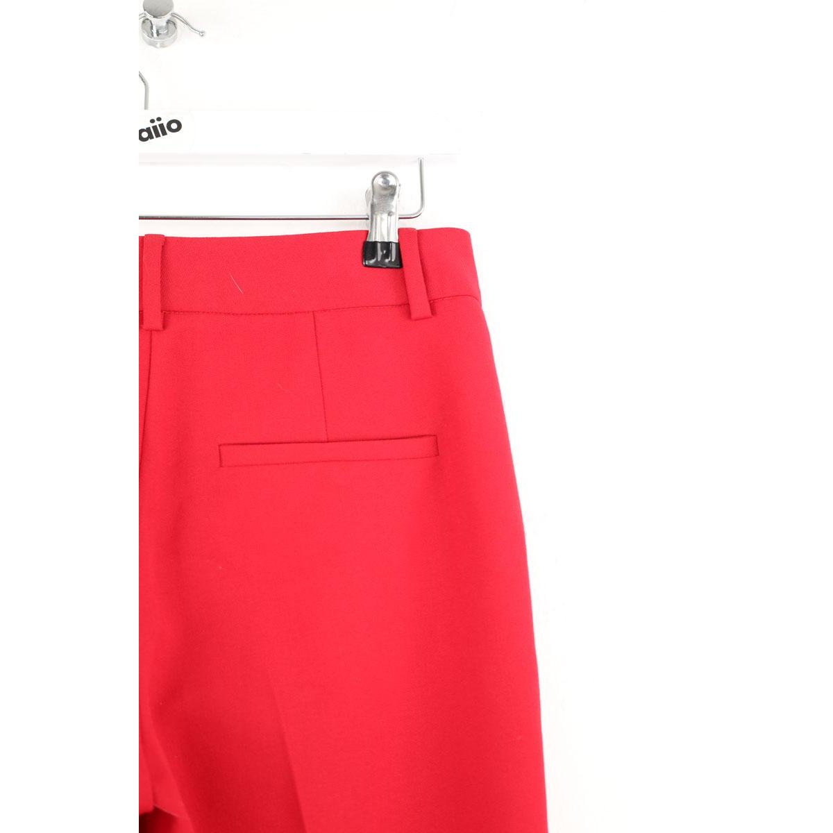 Pantalon droit - Très Bon État rouge, PETITE MENDIGOTE