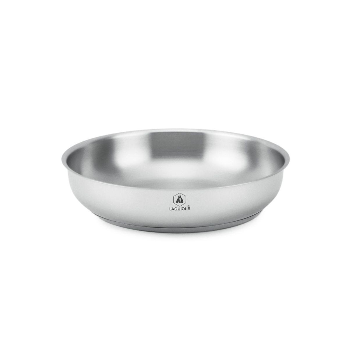 Set de 10 pièces amovible inox induction - "Réactif" couleur unique, LAGUIOLE CUISSON