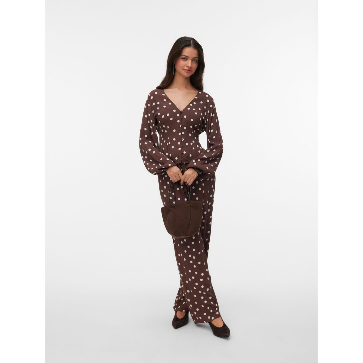 Blouse chocolate martini, VERO MODA
