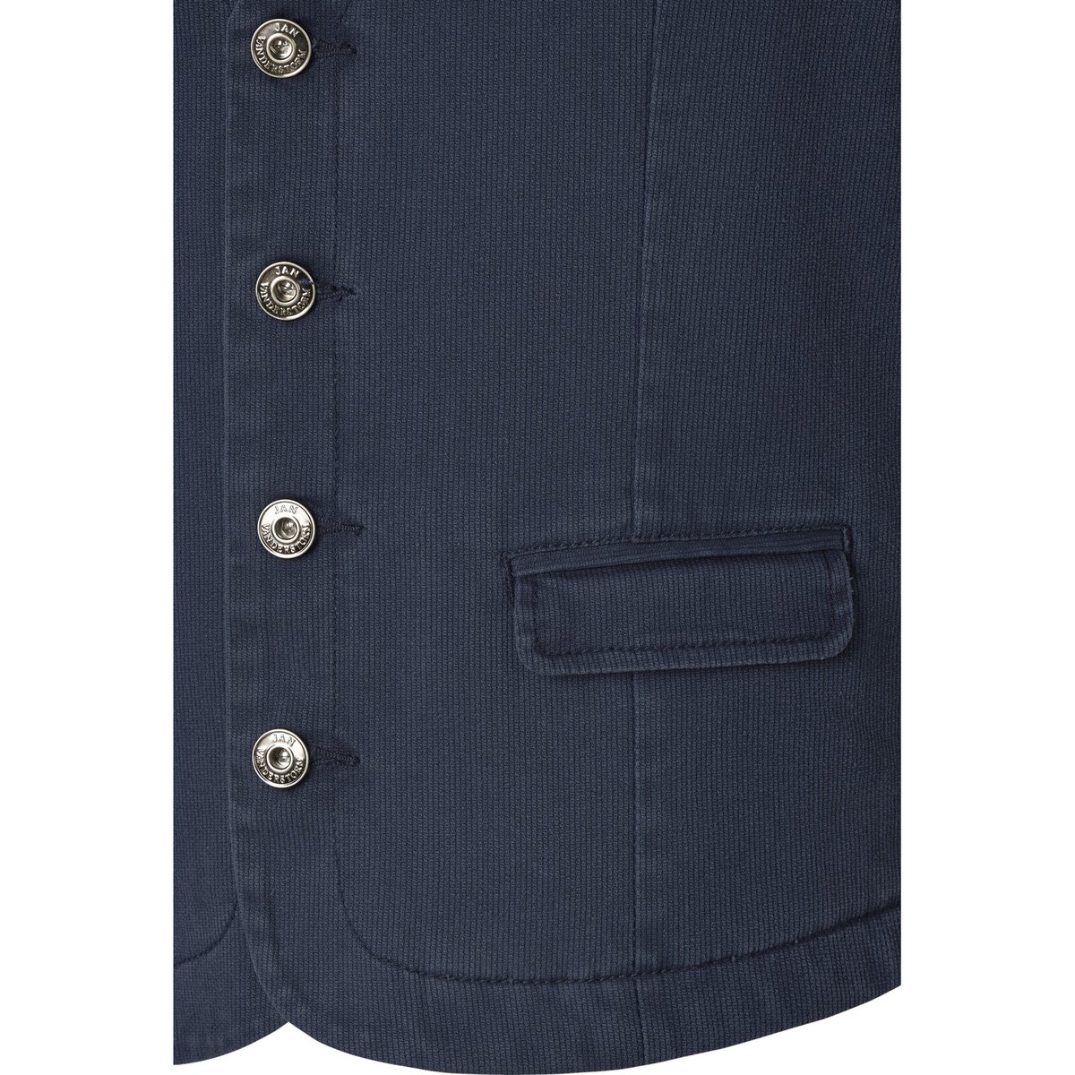 Gilet TORELL bleu, JAN VANDERSTORM