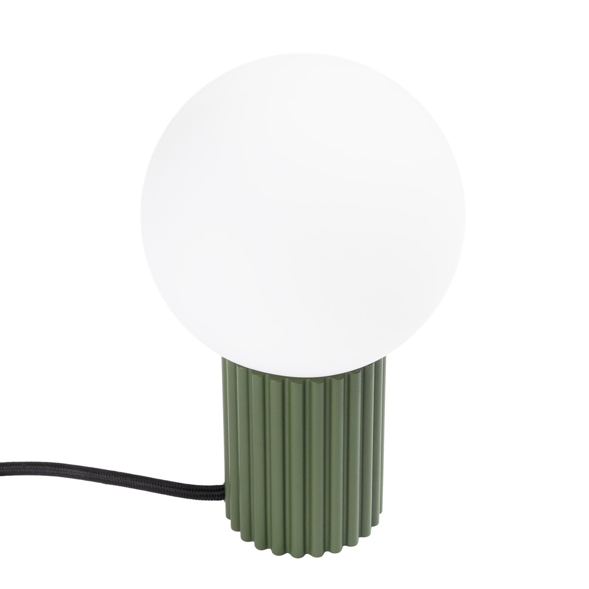 Lampe à poser Aluminium Vert Olive G9 1 Halo vert, EDEN