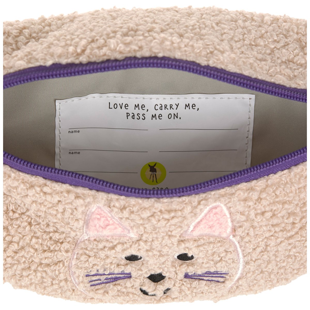 Mini sac banane beige, LASSIG