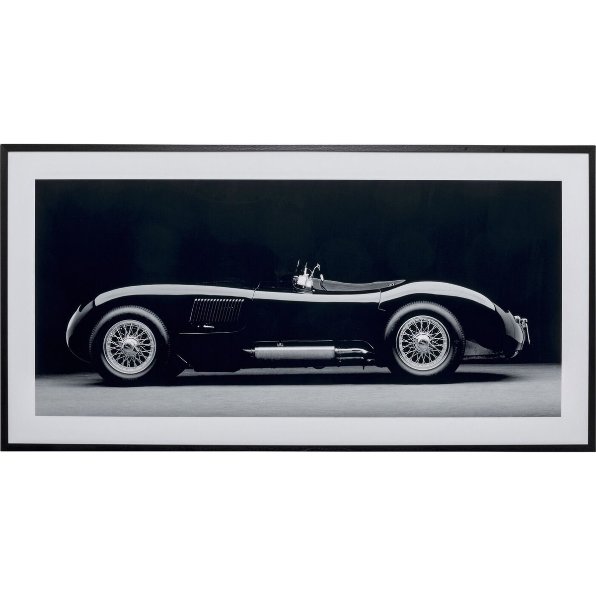 Affiche encadrée voiture vintage couleur unique, KARE DESIGN