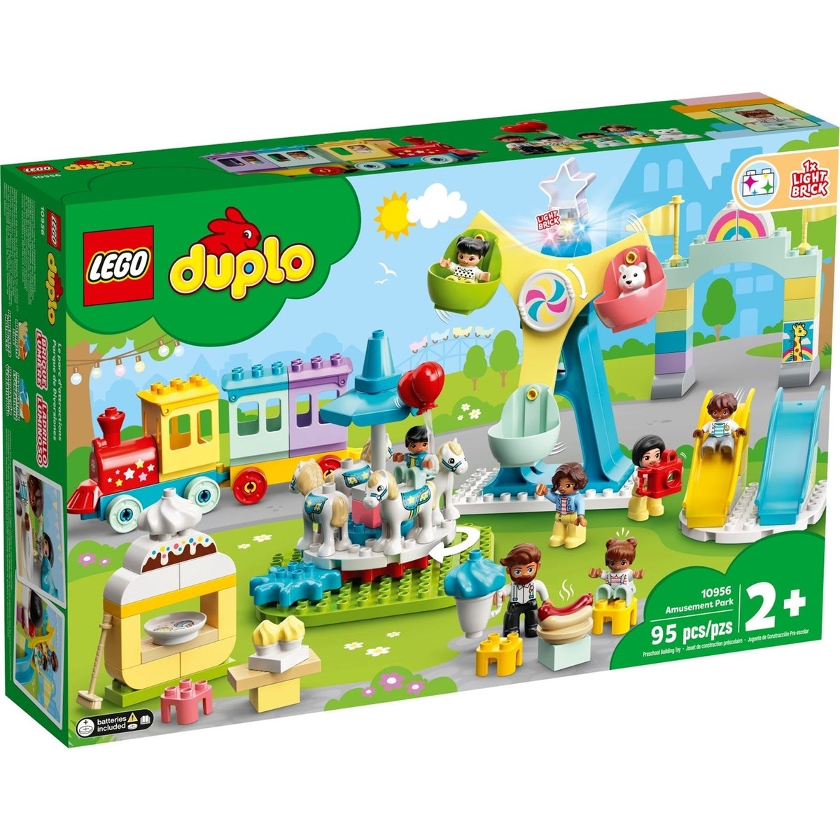 Duplo Le parc d'attractions multicolore, LEGO