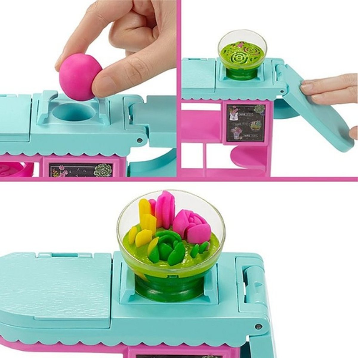 Coffret Barbie Fleuriste - Barbie multicolore, MATTEL