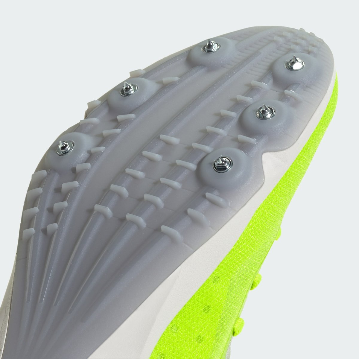 Chaussure Adizero Distancestar lucid lemon / core black / halo silver, adidas Performance
