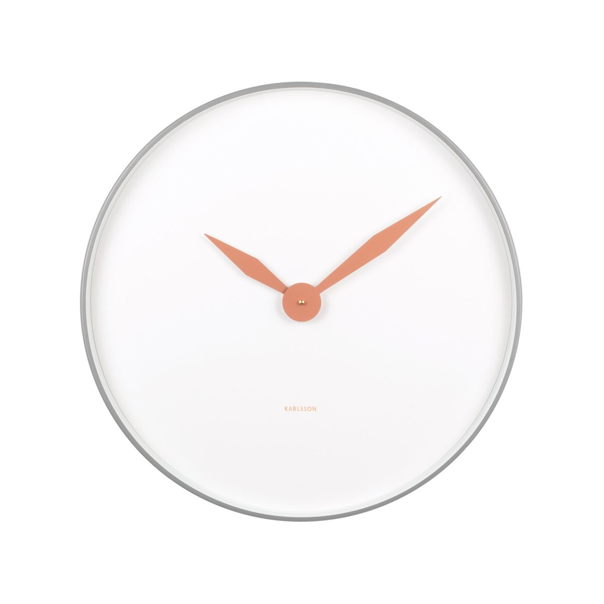 Horloge Murale Fer ALBATROSS gris, KARLSSON